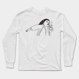 Chubby Bubbles Girl Meme Long Sleeve T-Shirt